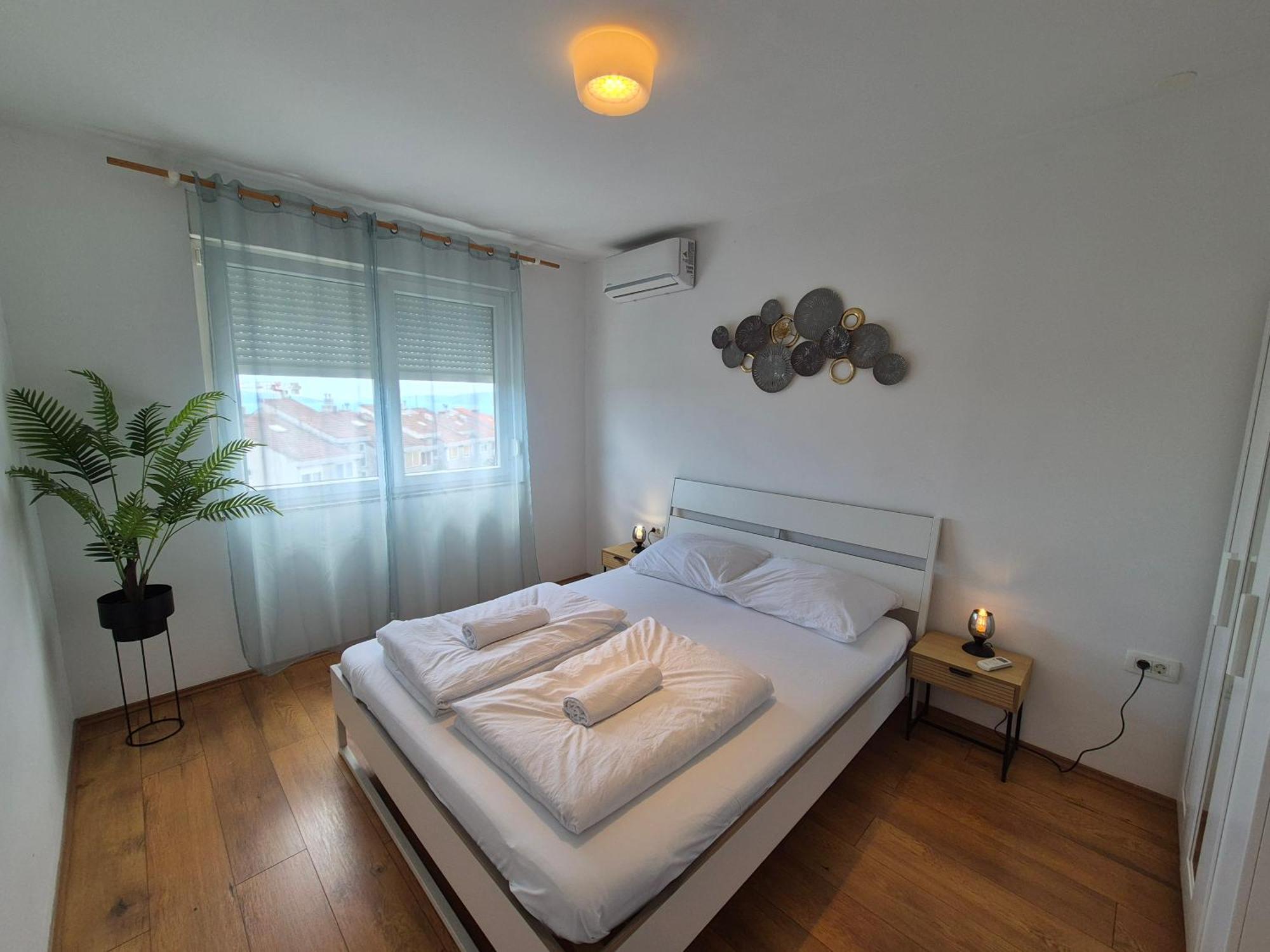 Victory Sea View Apartment Rijeka Bagian luar foto